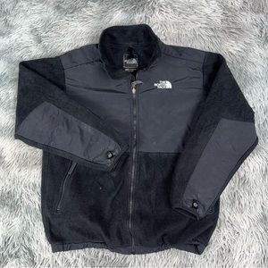 THE NORTH FACE Boy’s Black Fleece Denali Full Zip Jacket X LARGE